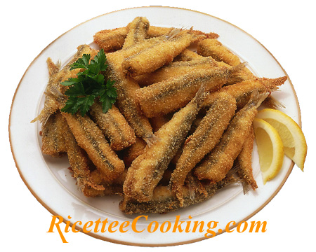 Cotolette di alici al forno